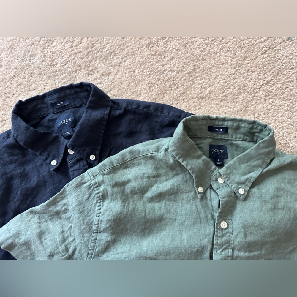 J Crew 2 Pack Button Down - image 5